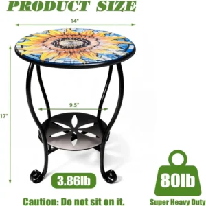 Mosaic Outdoor /indoor side table