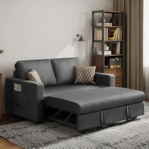 Pull-Out Trundle Bed Sleeper Sofa