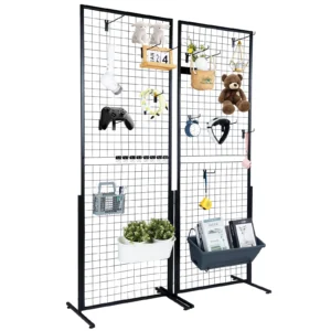 Wall Panels Tower Wire Display Racks for Art Craft Shows Retail Shop w/ Hooks