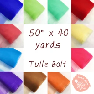 54" x 40 yards Tulle Fabric Bolt Tutu Wedding Decoration Party Craft